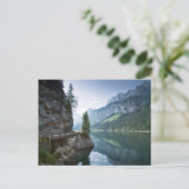 Water | Lake Gosau Salzkammergut Austria Postkarte (Stehend Vorderseite)