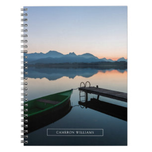 Water Lake Hopfen Bavarian Alps Germany Notizblock