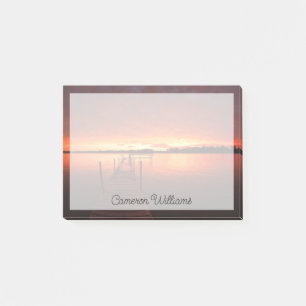 Water Lake Minnetonka, Minnesota Post-it Klebezettel