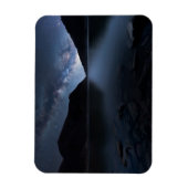Water | Lakeshore at Night Magnet (Vertikal)