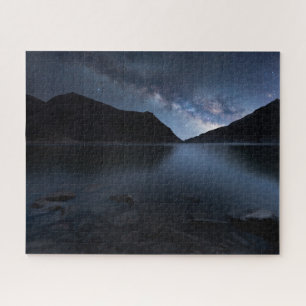 Water Lakeshore at Night Puzzle
