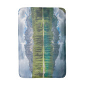 Water | Latemar Mountain Range Badematte (Vorderseite Vertikal)