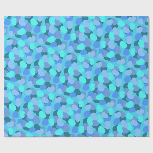 Water lights geschenkpapier (Flach)