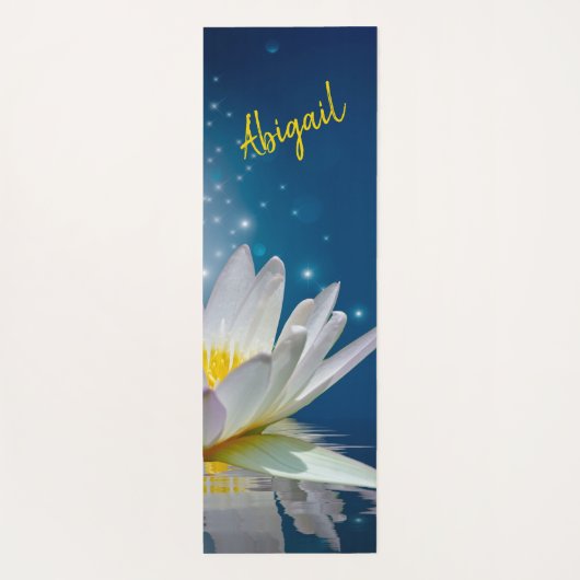 Water Lili Yogamatte (Rückseite)