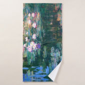 Water Lilie von Claude Monet Badehandtuch (Badehandtuch)