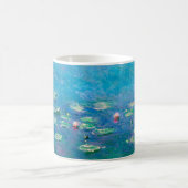 Water Lilie von Claude Monet Kaffeetasse (Mittel)