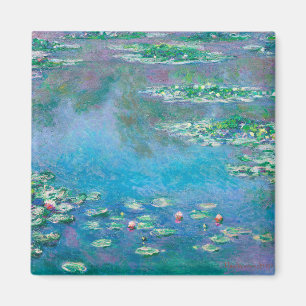 Water Lilie von Claude Monet Magnet