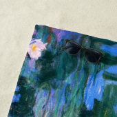 Water Lilie von Claude Monet Strandtuch (Beispiel)