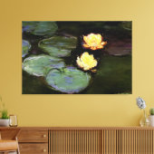 Water-Lilies: 1897-98 von Monet Leinwanddruck (Insitu (Wohnzimmer))