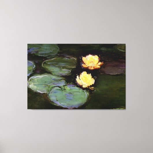 Water-Lilies: 1897-98 von Monet Leinwanddruck (Vorderseite)