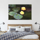 Water-Lilies: 1897-98 von Monet Leinwanddruck (Insitu (Schlafzimmer))