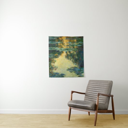 Water Lilies, 1907 Claude Monet Wandteppich (Beispiel)