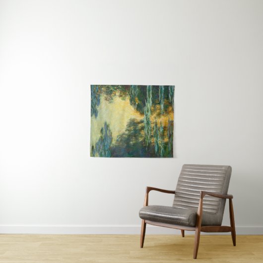 Water Lilies, 1907 Claude Monet Wandteppich (Beispiel (Horizontal))