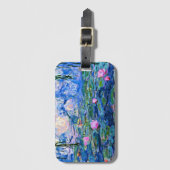 Water Lilies 1919 berühmtes Monet Gemälde Gepäckanhänger (Vorderseite Vertikal)