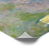 Water Lilies (1919) Claude Monet Landschaft Art Poster (Ecke)