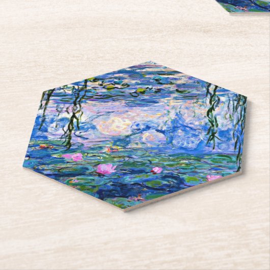 Water Lilies, 1919, Claude Monet Untersetzer (angewinkelt)