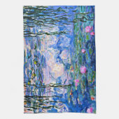 Water Lilies, 1919, Gemälde von Claude Monet Geschirrtuch (Vertikal)