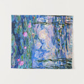 Water Lilies, 1919 Gemälde von Claude Monet Wandteppich (Vorderseite (Horizontal))