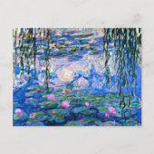Water Lilies - 1919 Kunstwerk zum Impressionismus Postkarte (Vorderseite)