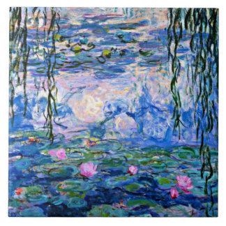 Water Lilies 1919 von Claude Monet Fliese