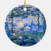Water Lilies, 1919, von Claude Monet, Keramik Ornament (Hinten)