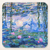 Water Lilies, 1919, von Monet Rechteckiger Pappuntersetzer (Vorderseite)