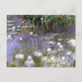 Water Lilies (1922) Claude Monet Postkarte (Vorderseite)