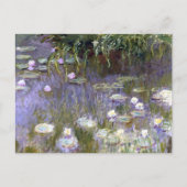 Water Lilies (1922) Claude Monet Postkarte (Vorderseite)