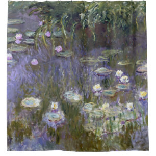 Water Lilies 1922 von Claude Monet, französisch, L Duschvorhang