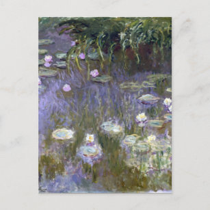 Water Lilies 1922 von Claude Monet, französisch, L Postkarte