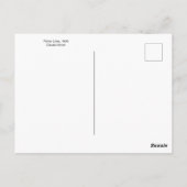 Water Lilies 3 von Claude Monet Postcard Postkarte (Rückseite)