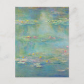 Water Lilies 3 von Claude Monet Postcard Postkarte (Vorderseite)