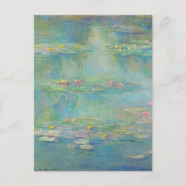 Water Lilies 3 von Claude Monet Postcard Postkarte