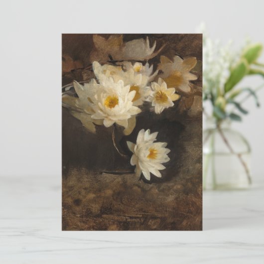 Water Lilies | Abbott Handerson Thayer (Stehend Vorderseite)