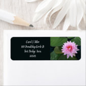 Water Lilies Address Labels (Insitu)
