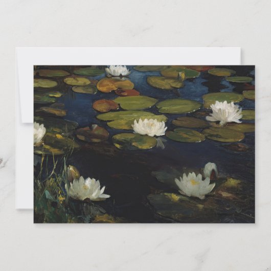 Water Lilies | Albert Edelfelt (Vorderseite)