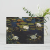 Water Lilies | Albert Edelfelt (Stehend Vorderseite)