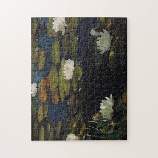 Water Lilies | Albert Edelfelt Puzzle (Vertikal)