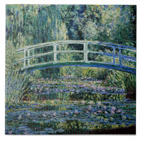 "Water Lilies and Japanese Bridge"