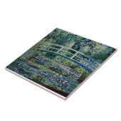 "Water Lilies and Japanese Bridge" Fliese (Seite)