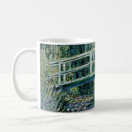 "Water Lilies and Japanese Bridge" Kaffeetasse (Links)