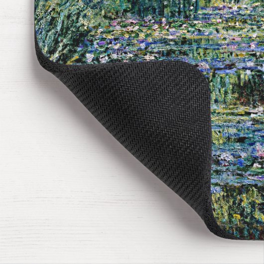 Water Lilies and Japanese Bridge, Mousepad (Ecke)