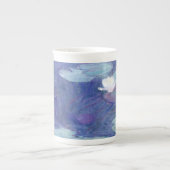 Water Lilies Blue Water Claude Monet Porzellantasse (Vorderseite)