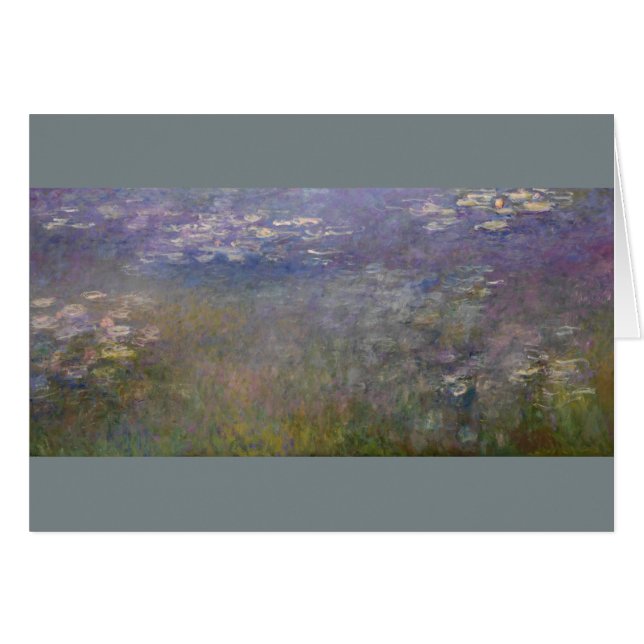Water Lilies by Claude Monet (Vorderseite (Horizontal))