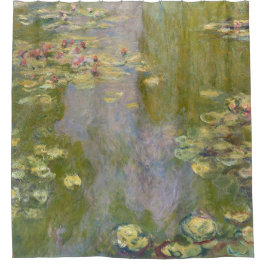 Water Lilies by Claude Monet Duschvorhang