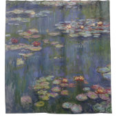 Water Lilies by Claude Monet Duschvorhang (Vorderseite)