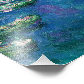 Water Lilies by Claude Monet Fotodruck (Ecke)