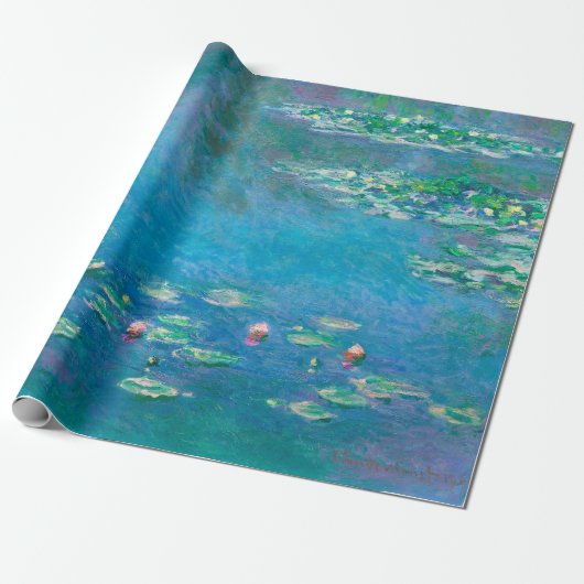 Water Lilies by Claude Monet Geschenkpapier (Ungerollt)
