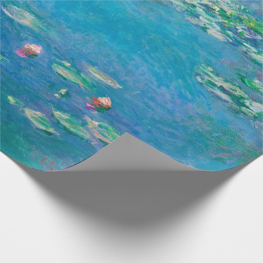Water Lilies by Claude Monet Geschenkpapier (Ecke)