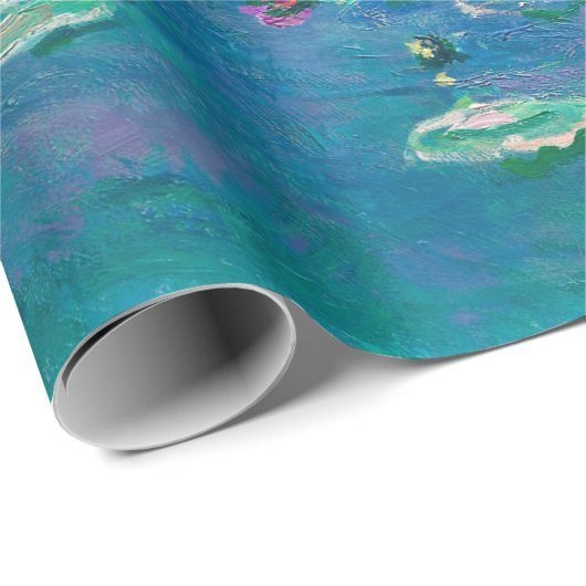 Water Lilies by Claude Monet Geschenkpapier (Rolleneckpunkt)